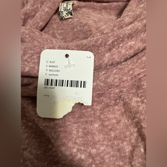 Free People Suedehead Pajama Top - Size M - Picture 7 of 7